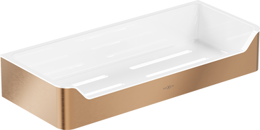 Mexen Rivon-L koupelnový košík, kartáčovaná měď - 70A8725-65