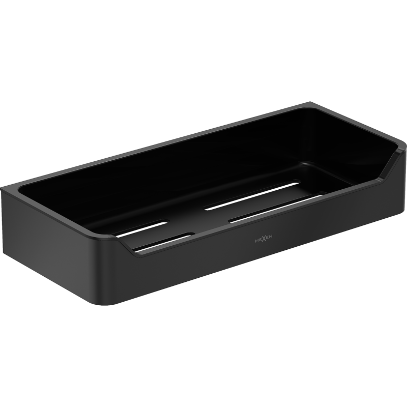 Mexen Rivon-L koupelnový košík, černý - 70A8725-70