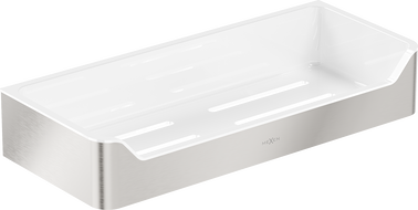 Mexen Rivon-L koupelnový košík, kartáčovaný nikl - 70A8725-97