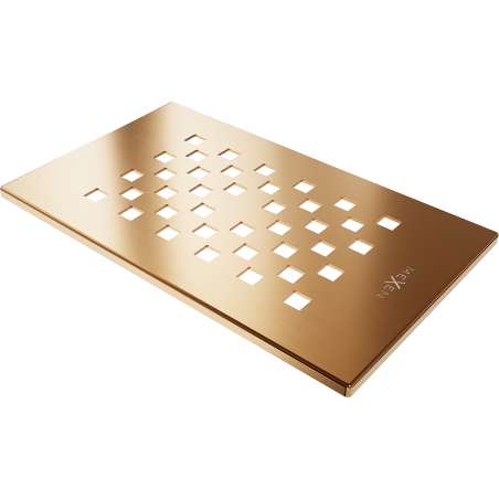 Mexen Hugo kryt do sprchové vaničky, kartáčovaná měď - 42910065