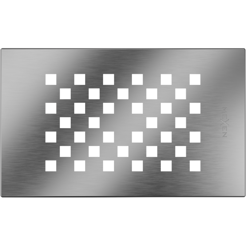 Mexen Hugo zakrytí sprchové vaničky, gun grey kartáčovaný - 42910066