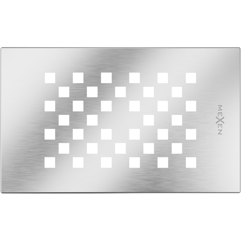 Mexen Hugo kryt do sprchové vaničky, inox - 42910001