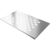 Mexen Hugo kryt do sprchové vaničky, inox - 42910001