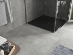 Mexen Hugo čtvercová sprchová vanička SMC 100 x 100 cm, černý kámen - 42751010