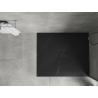 Mexen Hugo obdélníkový sprchový kout SMC 120 x 100 cm, černý kámen - 42751012
