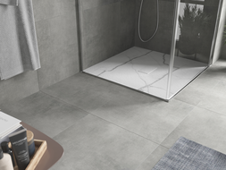 Mexen Hugo čtvercová sprchová vanička SMC 100 x 100 cm, bílý kámen - 42151010