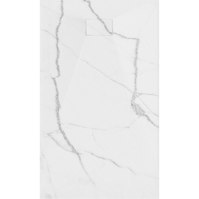 Mexen Hugo obdélníkový sprchový kout SMC 160 x 90 cm, bílý kámen - 42159016