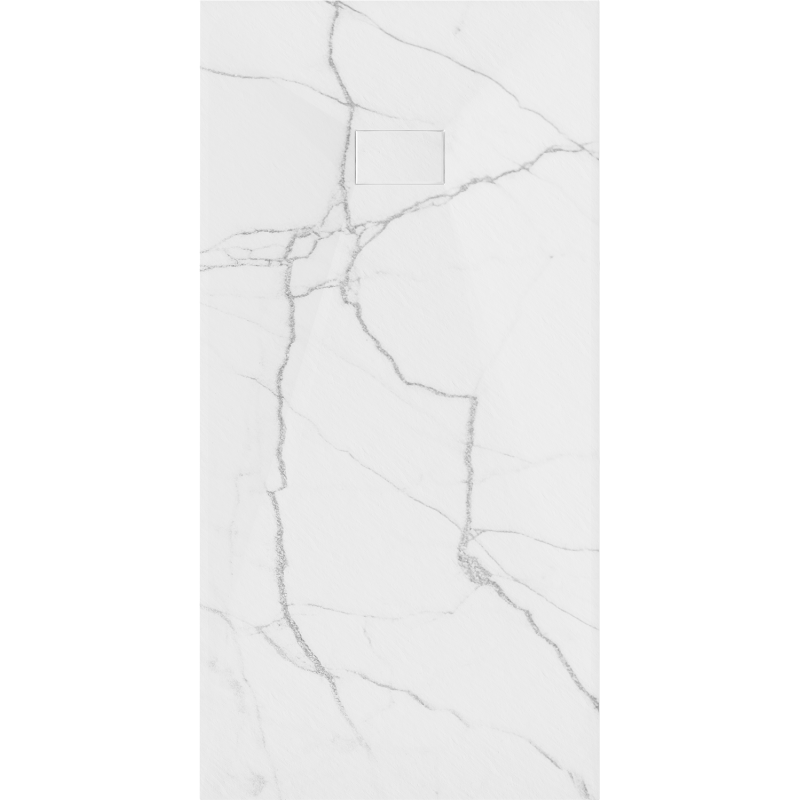 Mexen Hugo obdélníkový sprchový kout SMC 170 x 80 cm, bílý kámen - 42158017