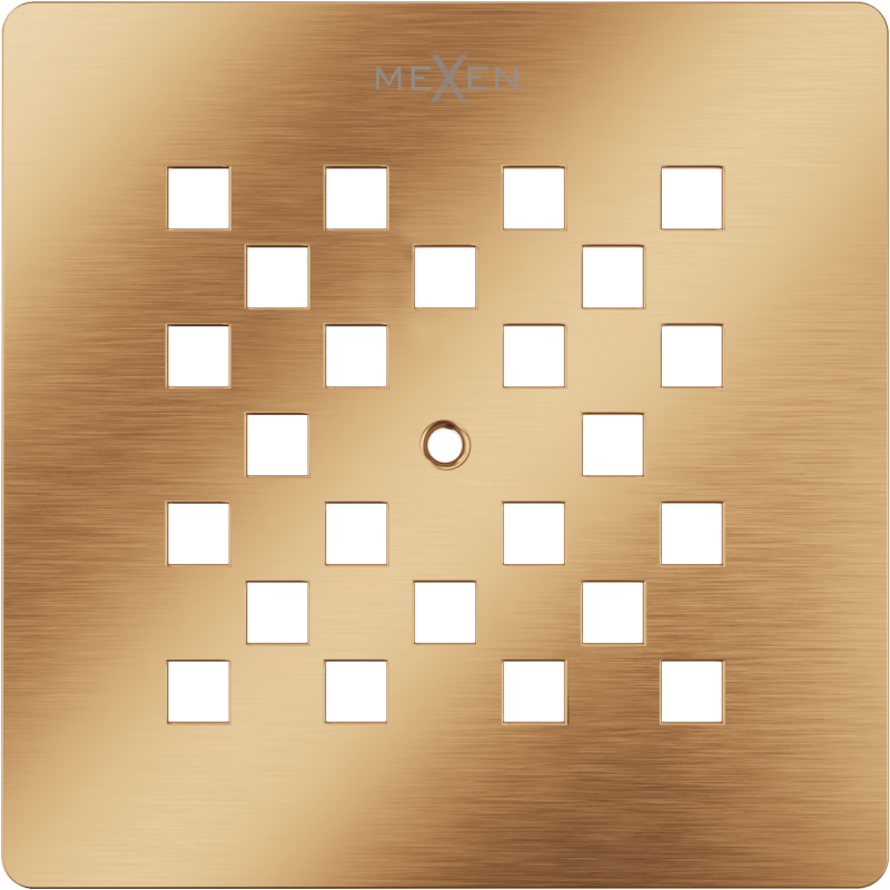 Mexen Stone+ kryt pro sprchový kout, kartáčovaná měď - 44910065