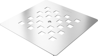 Mexen Stone+ kryt pro sprchovou vaničku, inox - 44910001