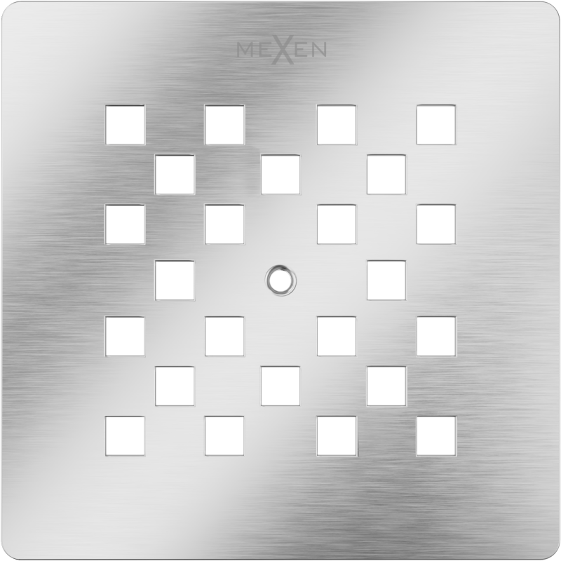 Mexen Stone+ kryt k sprchové vaničce, inox - 44910001