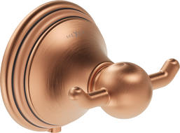 Mexen Lusso dvojitý háček na ručník, starožitná měď - 70A16812-45