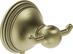 Mexen Lusso dvojitý háček na ručník, starožitný bronz - 70A16812-30