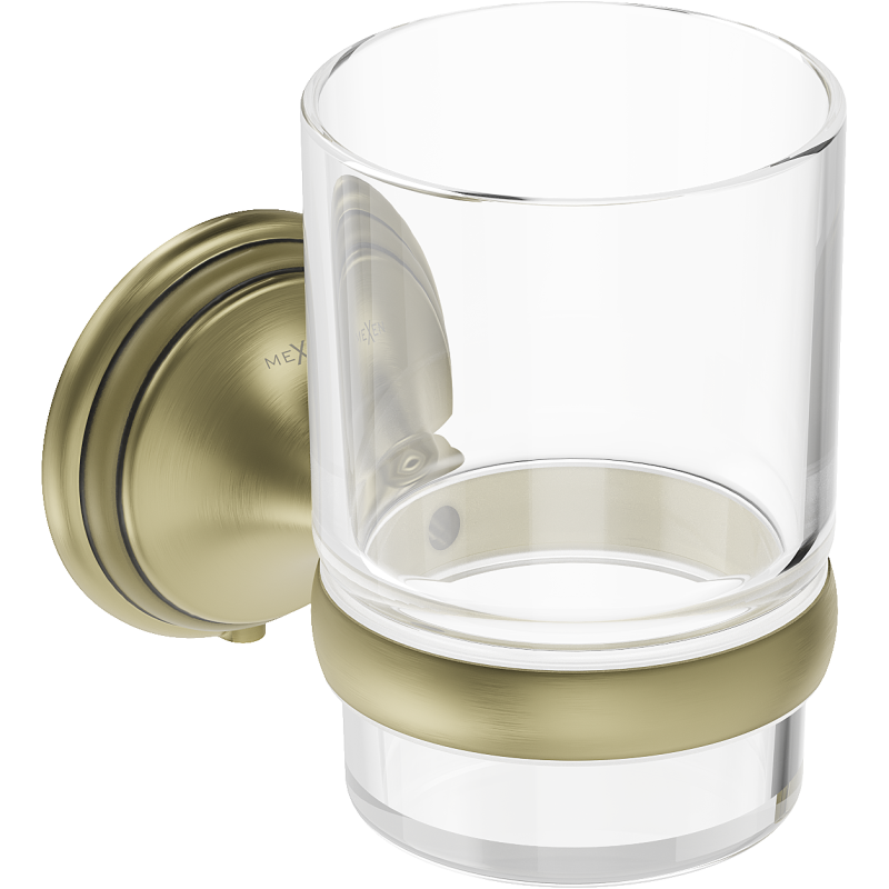 Mexen Remo držák na zubní kartáčky, chrom - 7050738-00