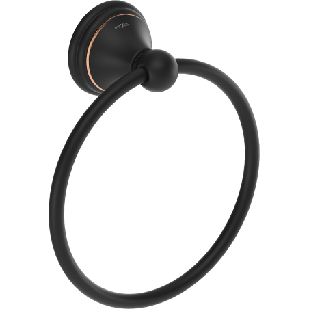 Mexen Lusso věšák na ručník, černý antický - 70A16831-79