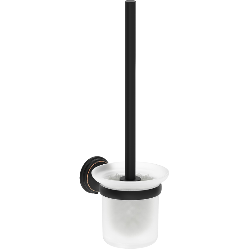 Mexen Lusso toaletní kartáč, černý antický - 70A16871-79