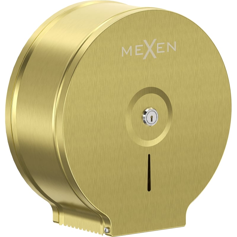 Mexen Spira-U kontejner na toaletní papír, zlatý kartáčovaný - 70K540-55