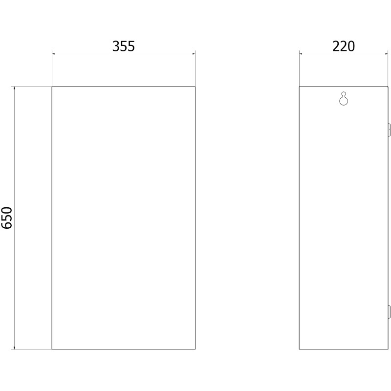 Mexen Linox Koš na odpadky 50L, inox - 70K007-01