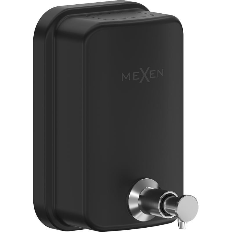 Mexen Purio-U dávkovač tekutého mýdla 500 ml, černý mat - 70K630-70