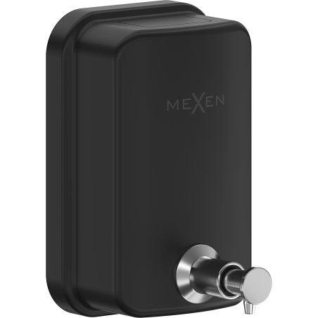 Mexen Purio-U dávkovač tekutého mýdla 500 ml, černý mat - 70K630-70