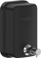 Mexen Purio-U dávkovač tekutého mýdla 500 ml, černý mat - 70K630-70