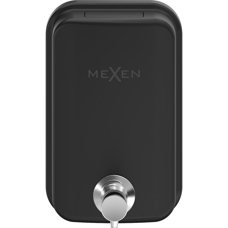 Mexen Purio-U dávkovač tekutého mýdla 500 ml, černý mat - 70K630-70