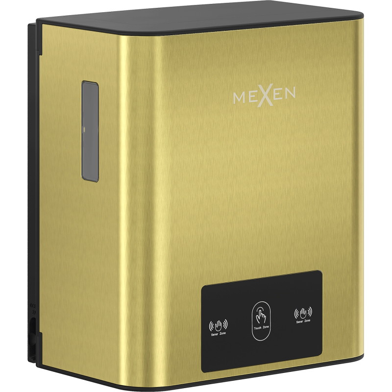 Mexen Verno-Pro automatický podavač papírových ručníků, kartáčovaný zlatý - 70K300-55