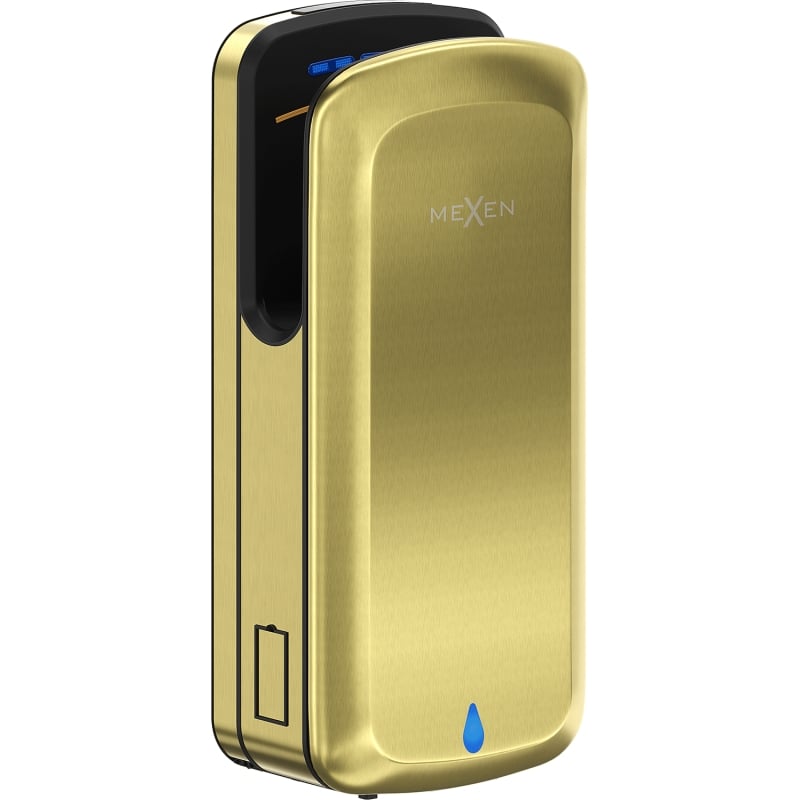 Mexen Ventaro-Pro kapesní vysoušeč rukou, 1650 W, zlato kartáčované - 70K020-55