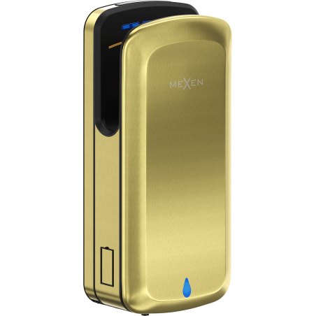 Mexen Ventaro-Pro kapesní vysoušeč rukou, 1650 W, zlato kartáčované - 70K020-55