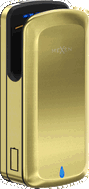 Mexen Ventaro-Pro kapesní vysoušeč rukou, 1650 W, zlato kartáčované - 70K020-55