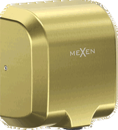 Mexen Ventaro-U sušič rukou, 1800 W, zlatý kartáčovaný - 70K030-55
