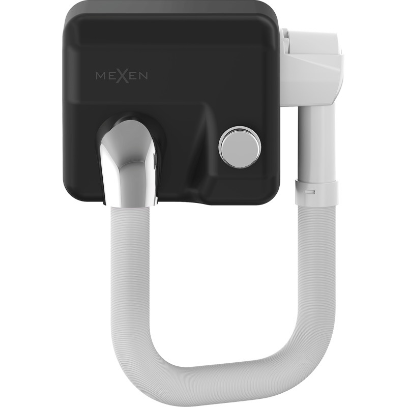 Mexen Aquis-P bazénový sušák na vlasy s hadicí, 1000 W, černý mat - 70K210-70