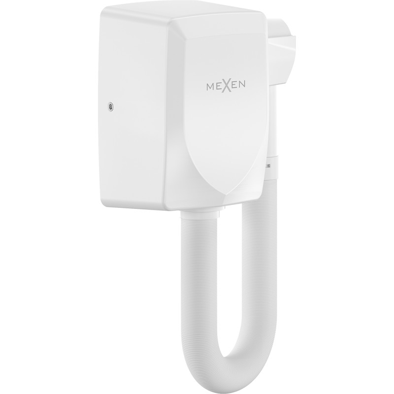 Mexen Aquis-S bazénový fén na vlasy s hadicí, 1000 W, bílý - 70K200-20