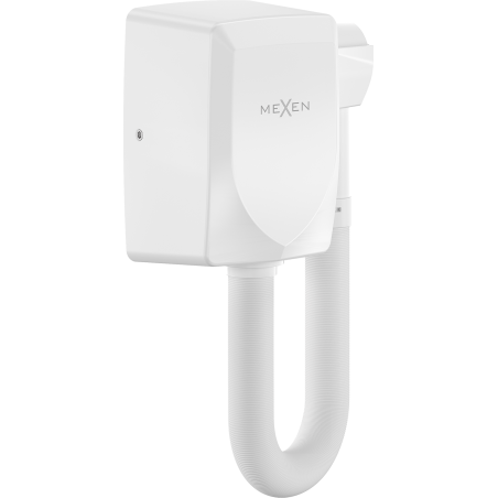 Mexen Aquis-S bazénový fén na vlasy s hadicí, 1000 W, bílý - 70K200-20