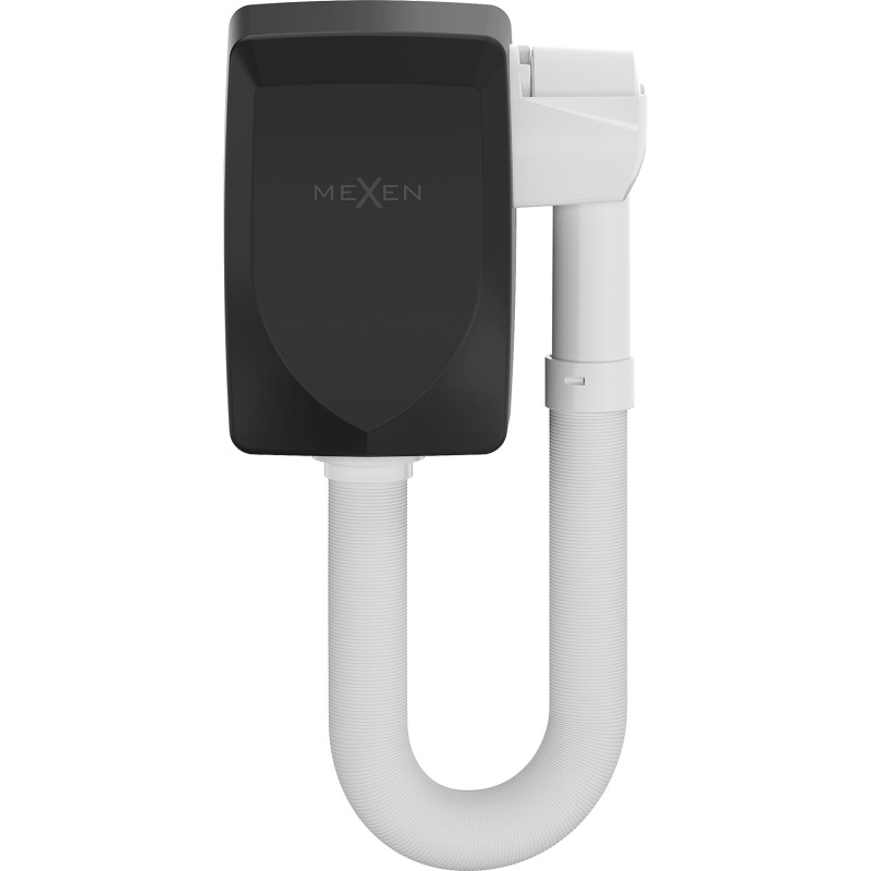 Mexen Aquis-S bazénový fén na vlasy s hadicí, 1000 W, černý mat - 70K200-70