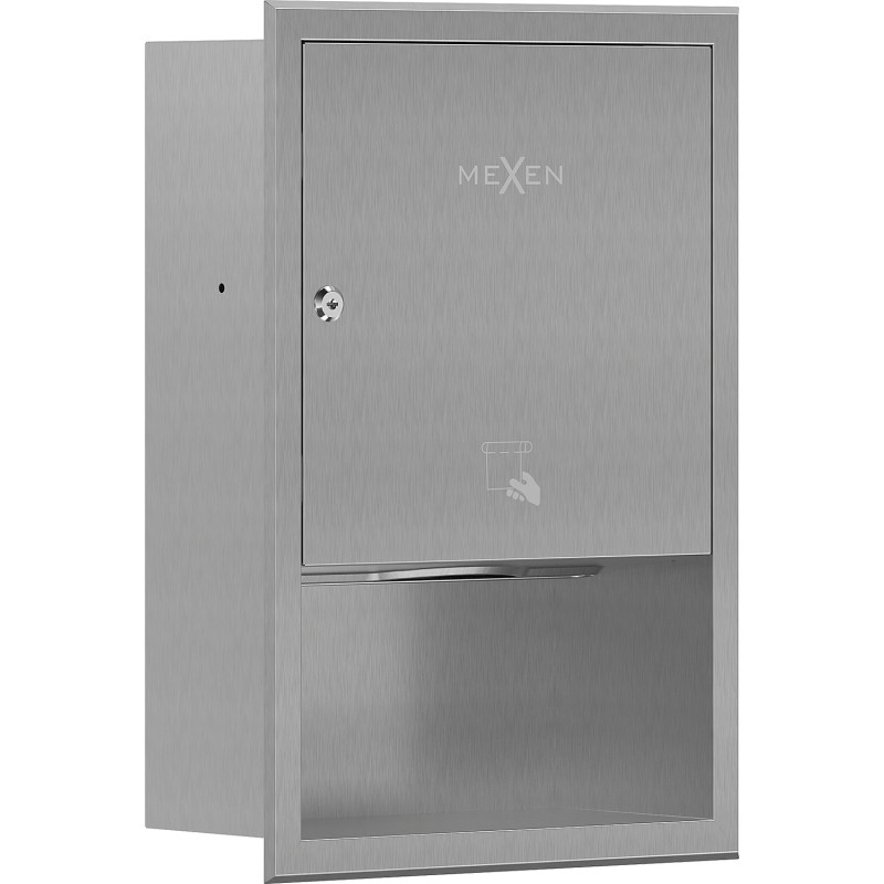 Mexen Linox podstropní zásobník na papírové ručníky, inox - 70K003-01