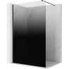 Mexen Kioto sprchová stěna Walk-in 80 x 200 cm, ombre černá 8 mm, černá - 800-080-101-70-76