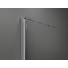 Mexen Kioto sprchová stěna Walk-in 90 x 200 cm, bílá ombre 8 mm, chrom - 800-090-101-01-86