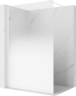 Mexen Kioto sprchová stěna Walk-in 110 x 200 cm, bílý ombre 8 mm, bílá - 800-110-101-20-86
