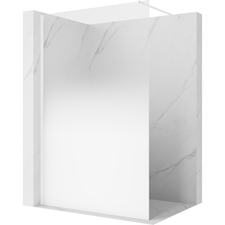 Mexen Kioto sprchová stěna Walk-in 120 x 200 cm, ombre bílá 8 mm, bílá - 800-120-101-20-86