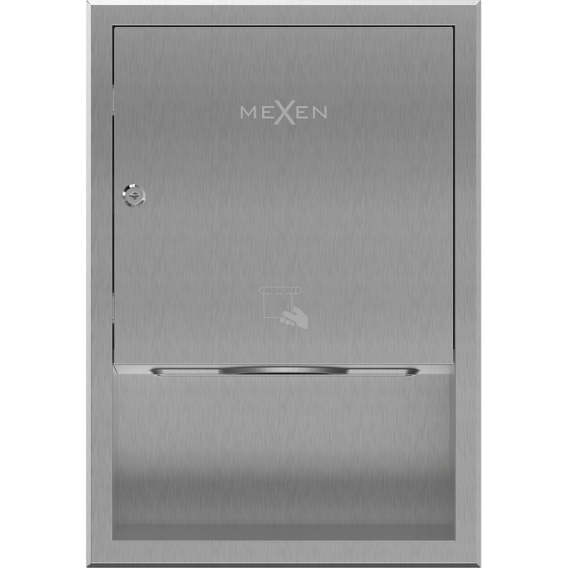 Mexen Linox podstropní zásobník na papírové ručníky, inox - 70K003-01