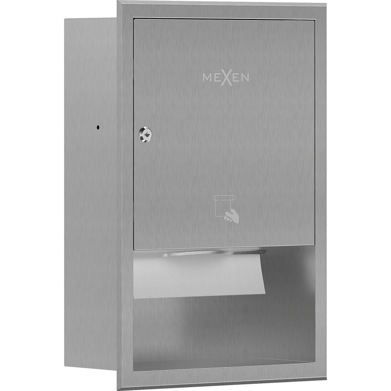 Mexen Linox podstropní zásobník na papírové ručníky, inox - 70K003-01