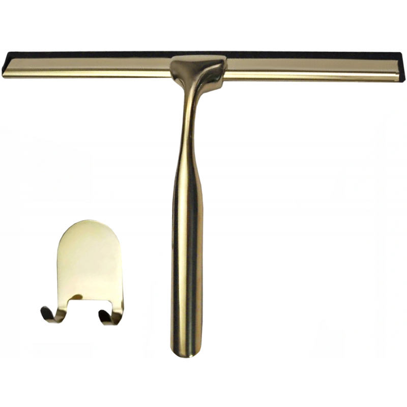 Mexen stěrka na vodu s držákem, zlatá - 79941-50