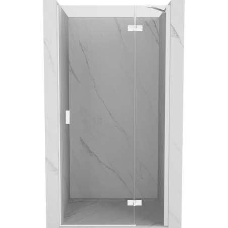Mexen Mist-H sprchové dveře pravé výklopné 70 cm, transparentní, bílé - 8A5-070-000-20-00-P