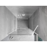 Mexen Mist-H sprchové dveře otočné pravé 75 cm, transparentní, bílé - 8A5-075-000-20-00-P