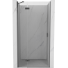 Mexen Mist-H levé výklopné sprchové dveře 105 cm, transparentní, gun metal - 8A5-105-000-95-00-L