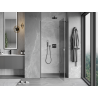 Mexen Mist-H sprchové dveře pravé, 105 cm, transparentní, gun metal - 8A5-105-000-95-00-P