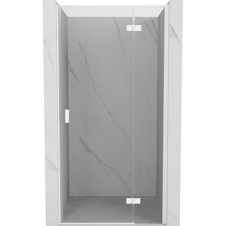 Mexen Mist-H L sprchové dveře pravé 120 cm, průhledné, bílé - 8A5L-120-000-20-00-P
