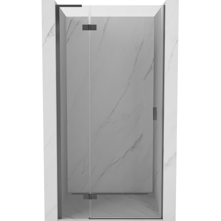 Mexen Mist-H L levé posuvné sprchové dveře 110 cm, transparentní, gun metal - 8A5L-110-000-95-00-L