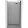 Mexen Mist-H L sprchové dveře pravé výklopné 75 cm, transparentní, gun metal - 8A5L-075-000-95-00-P
